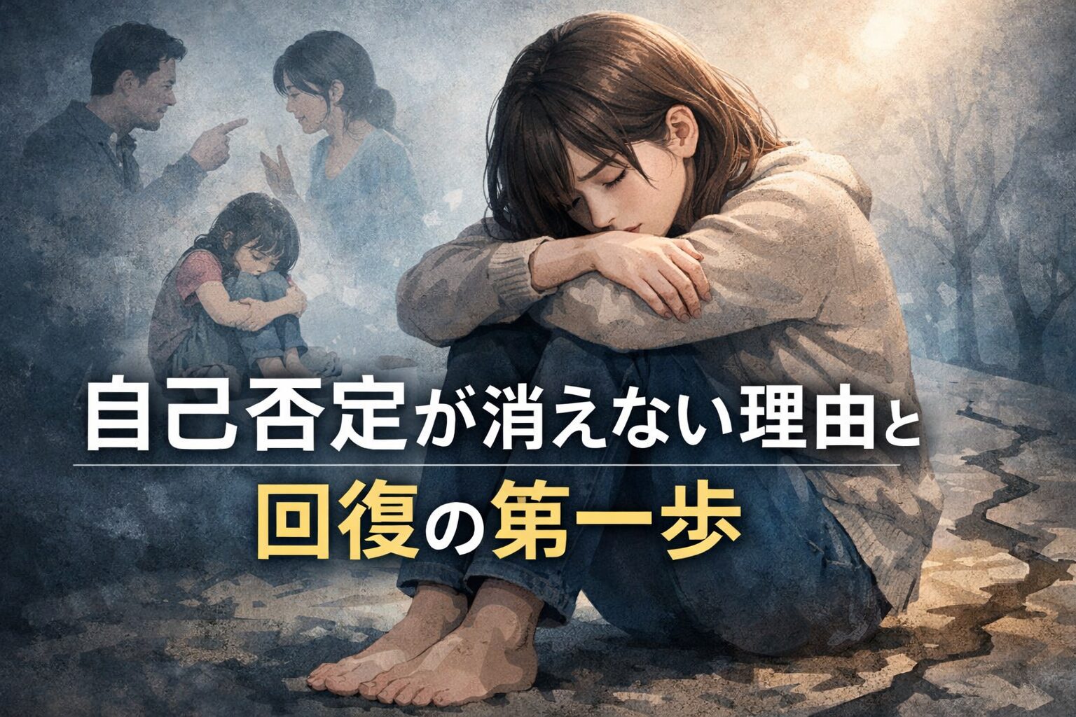 アダルトチルドレンの根深い恥とは？自己否定が消えない理由と回復の第一歩