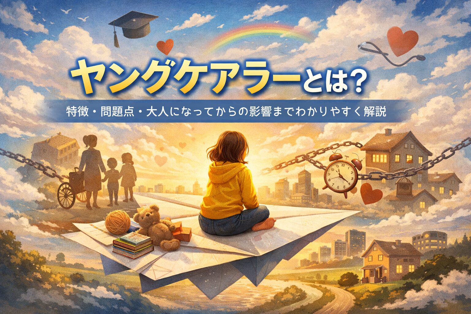 ヤングケアラーとは？特徴・問題点・大人になってからの影響までわかりやすく解説