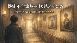 機能不全家族を乗り越えるには?|生きづらさの背景を理解して回復へ進むために