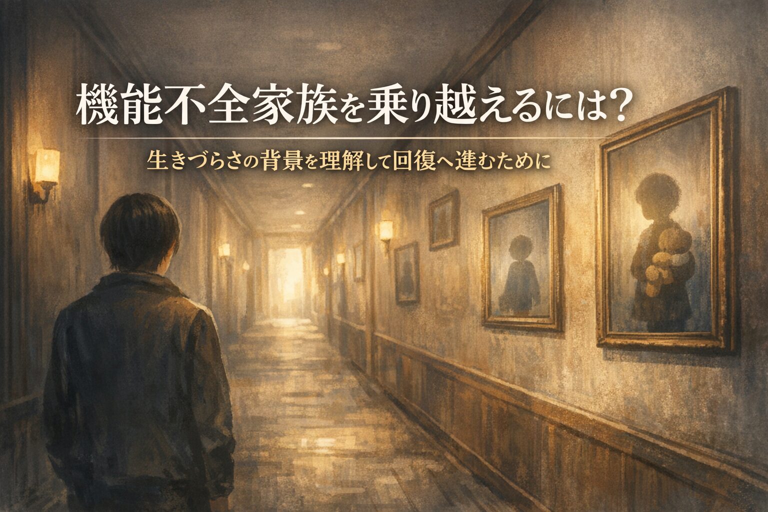 機能不全家族を乗り越えるには？｜生きづらさの背景を理解して回復へ進むために